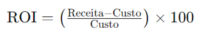 Fórmula para calcular ROI